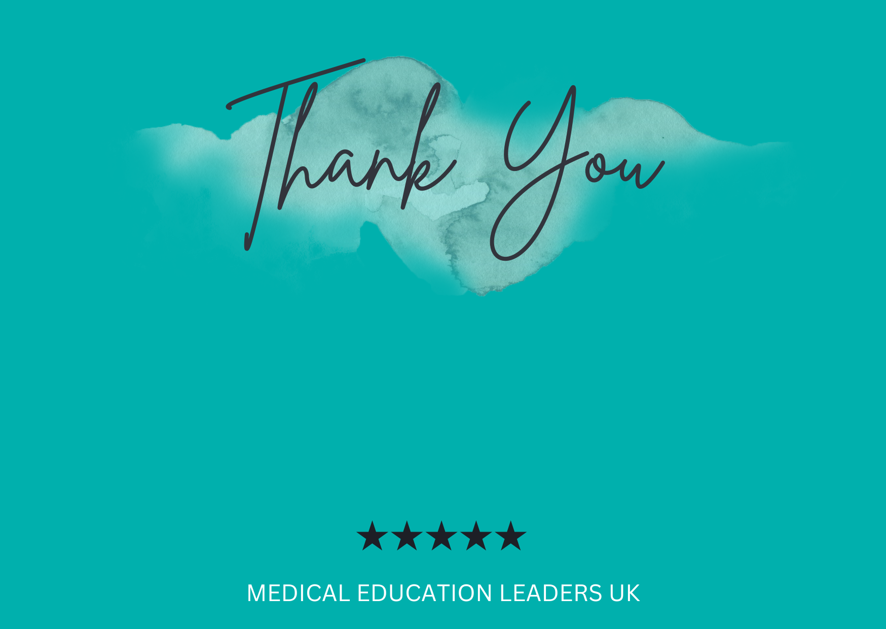 Thank You Front Postcard