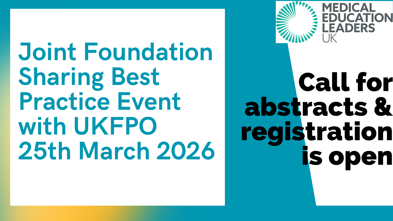 Foundation Programme Sharing Event 2026