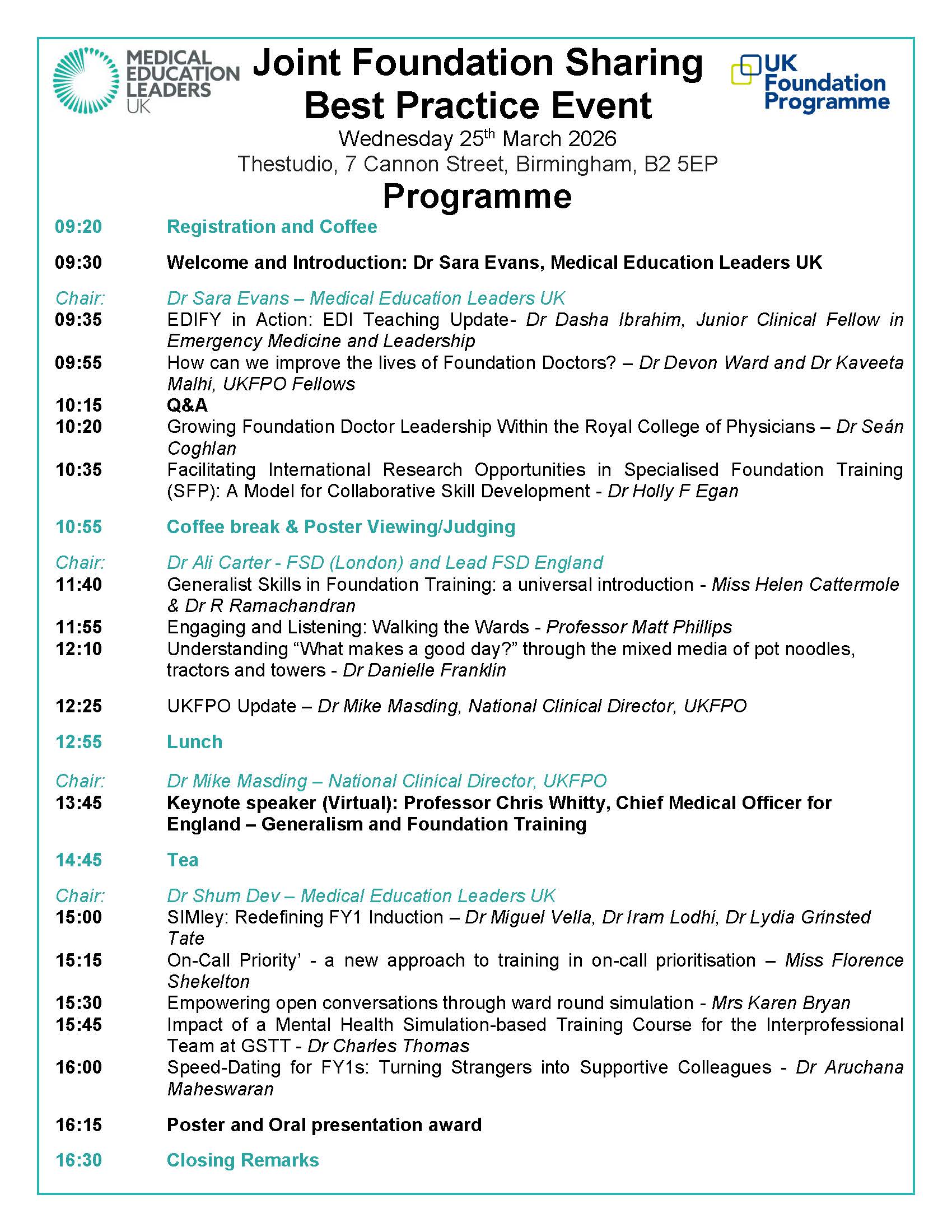 Programme Fp Sharing March 26