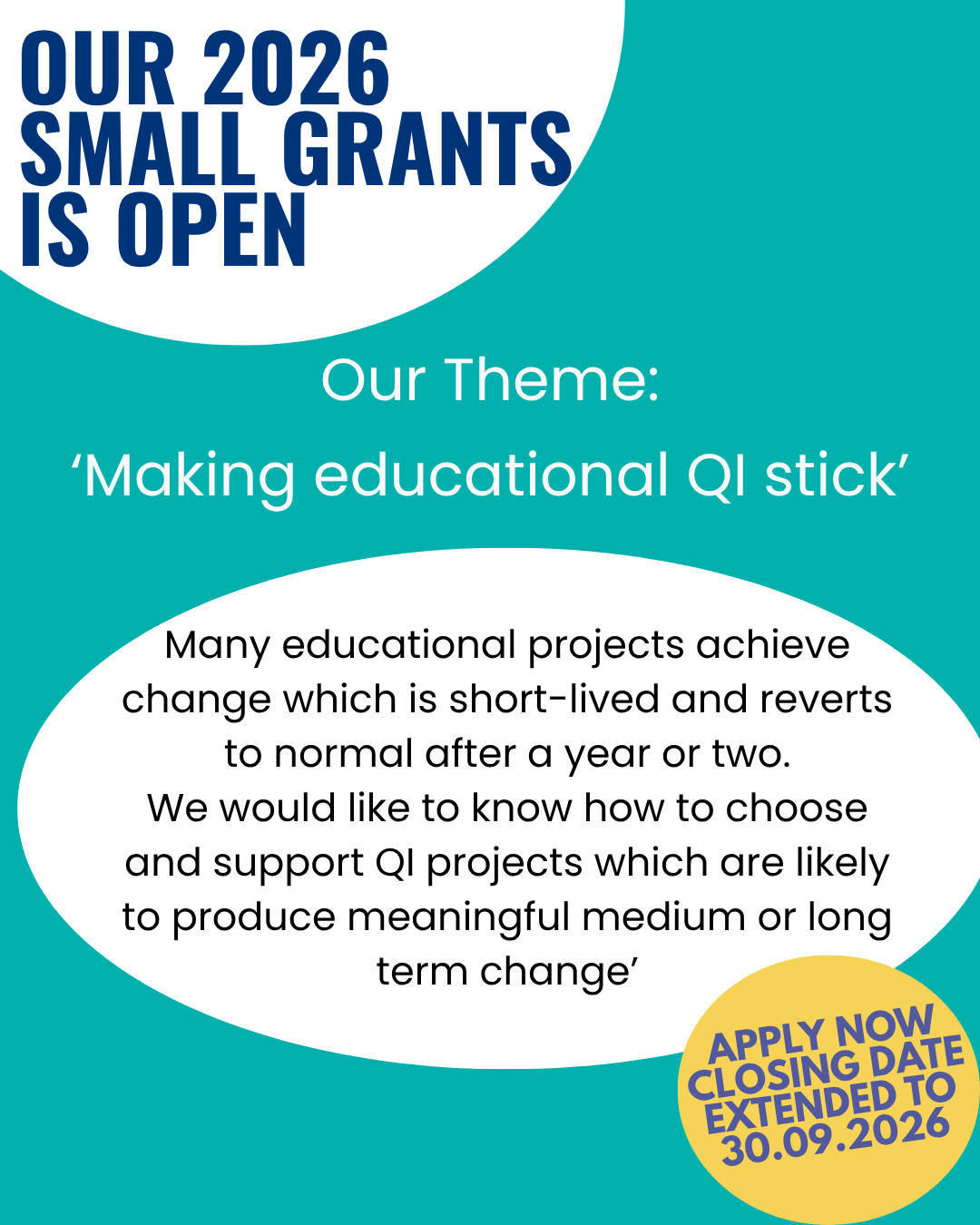 Small Grants 30.09.26 Small Grants 30.09.26