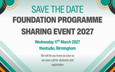 Foundation Programme Sharing Event Wednesday 17 March 2027