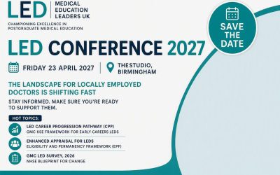 LED Conference Friday 23 April 2027